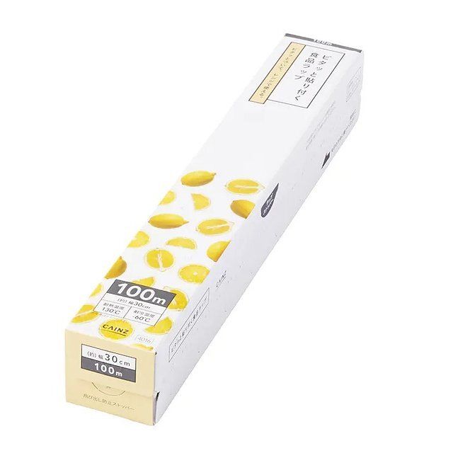 カインズ ピタッと貼り付く食品ラップ 30cm×100m