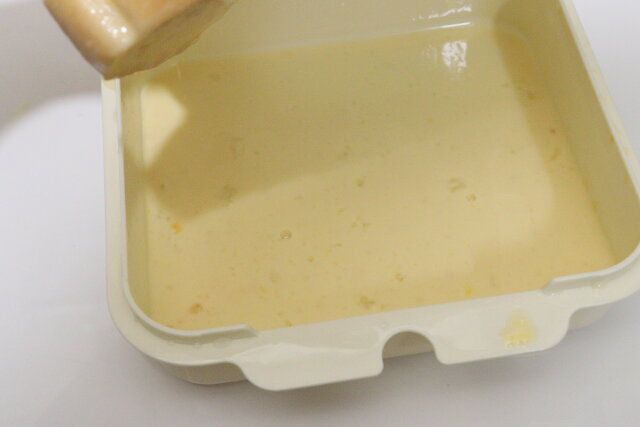 ダイソーの卵液があまり残らないフレンチトーストメーカー