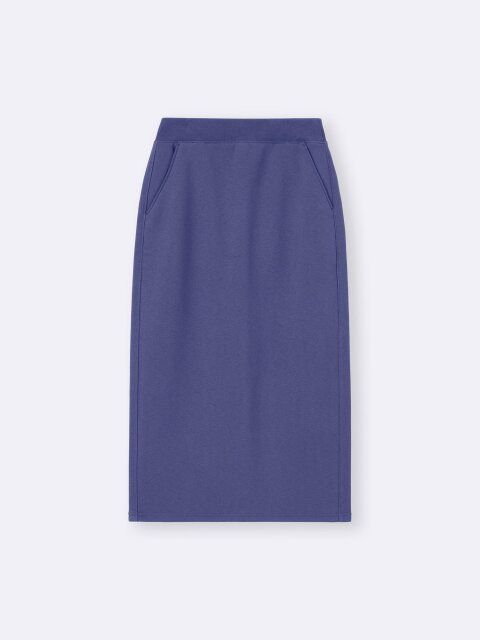 2025秋冬gu女性おすすめヘビーウェイトスウェットナロースカート