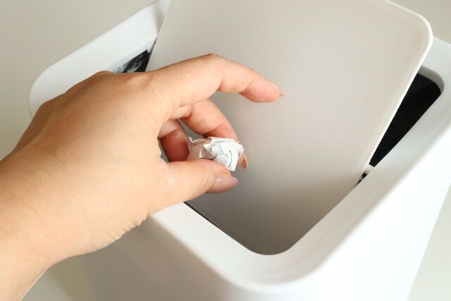 分離できるスウィングゴミ箱（9L） 使用例