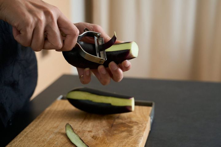 とろとろなすとカリカリベーコンのサラダの作り方