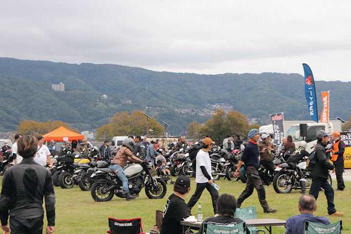 【BikeJIN祭り＠長野・下諏訪イベントレポート】諏訪湖畔にライダー集結！秋のビーナスラインとともに開催