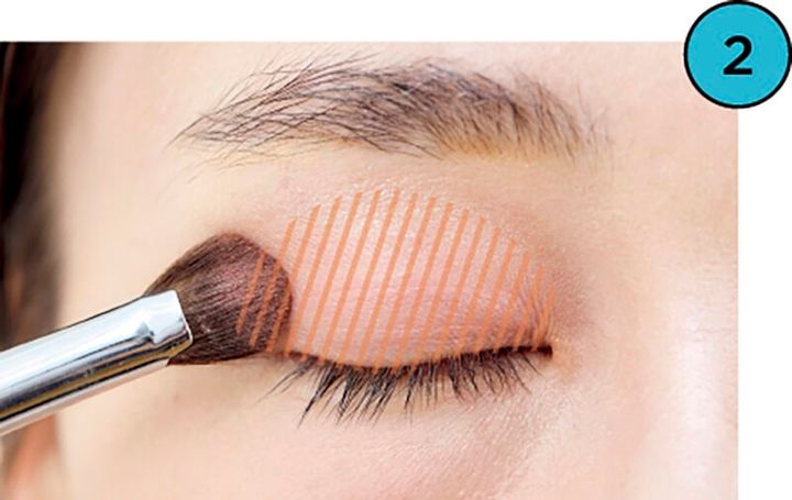 【2】アイホールにマットベージュ