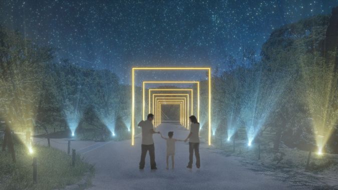 Fukuoka Lights Festival 2025 ~光の城郭まつり~ 表御門