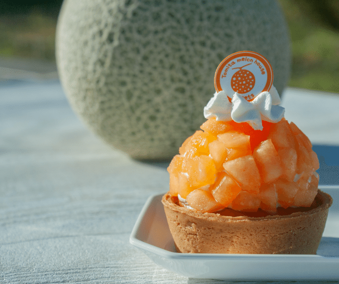 博多阪急「冬の北海道物産大会」ふらの生メロンタルト