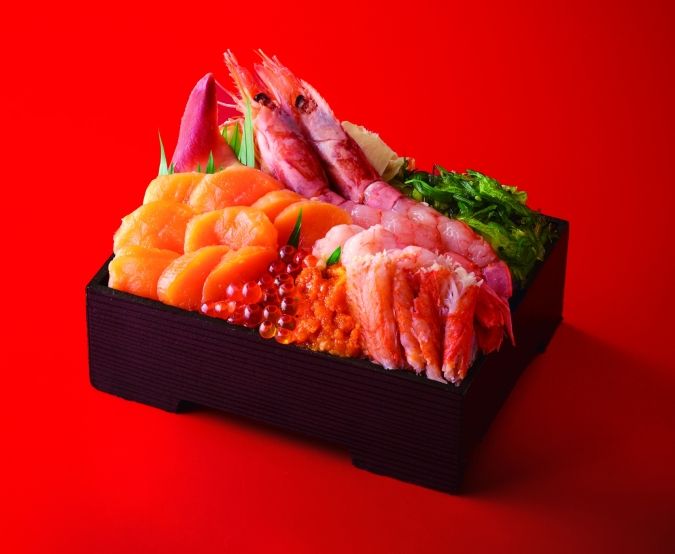 博多阪急「冬の北海道物産大会」豪快赤玉ホタテ・毛ガニづくし