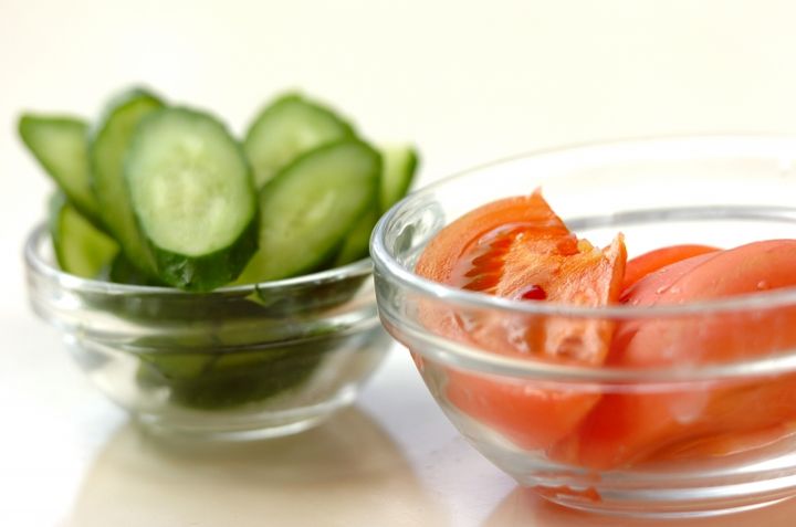 シンプルツナサラダの下準備2