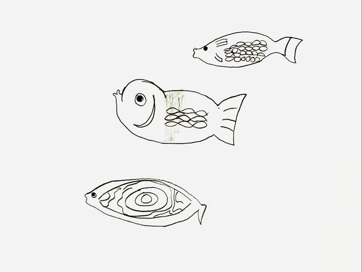 なぬ！？【小5息子が描いた魚の絵】に衝撃が隠せない！「やっぱり美味しい魚を食べ続けたいよね」