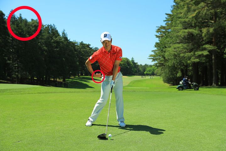 風に負けない「重い球」を打つ方法！右腰でボールに押し込む