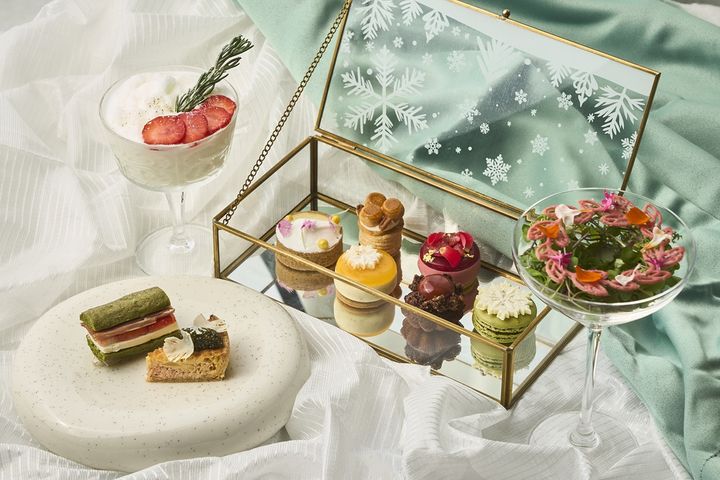 1月限定フェスティブアフタヌーンティー