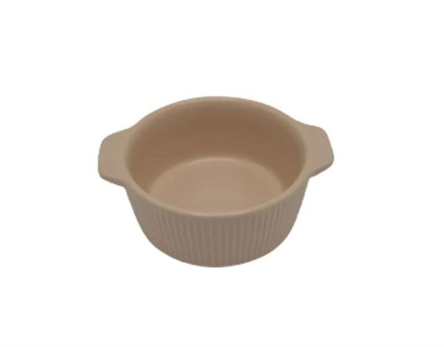 ダイソー グラタン皿 ヨーロッパ風グラタン皿（ベージュ）