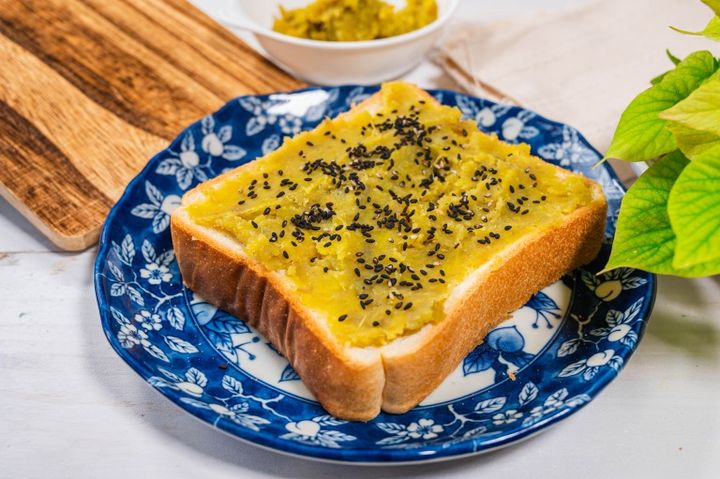 焼き芋トースト さつまいも餡