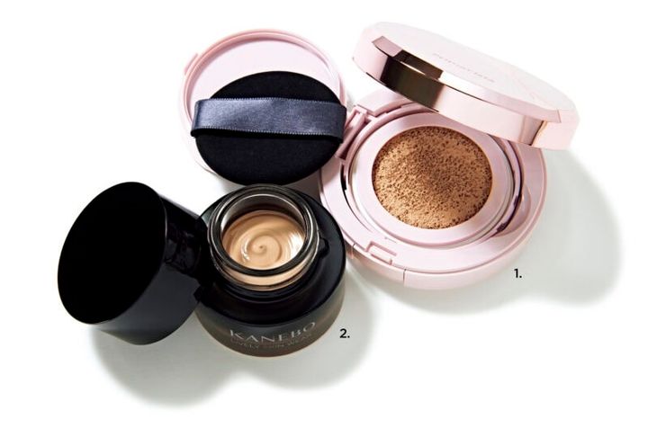 1_プリマヴィスタ グロウカバー クッション（花王） 2_カネボウ ライブリースキン ウェアⅡ（カネボウインターナショナルDiv.）