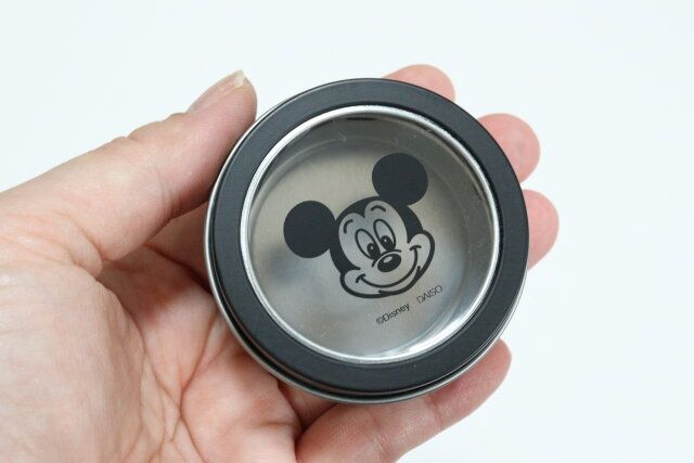 マグネットケース、丸（ミッキーマウス） デザイン