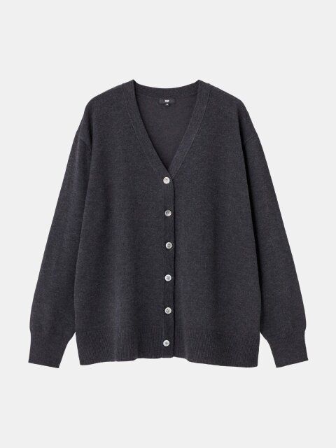 2025冬plst女性おすすめウールミックス2WAYカーディガン