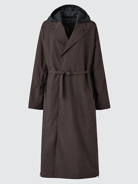 ユニクロのステンカラーロングコート