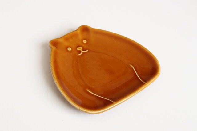 ダイカットくま プレートS