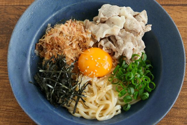 絶品混ぜそば 完成