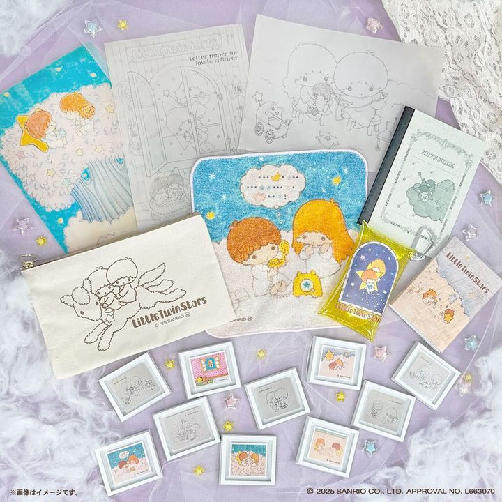マリモクラフト サンリオ「リトルツインスターズ（キキ＆ララ）」書店限定グッズ 集合