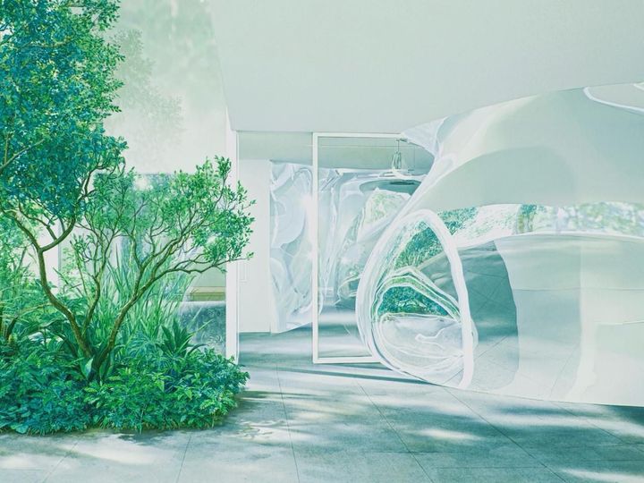 松沢一応によるAWT BARの完成イメージ © ichio matsuzawa office