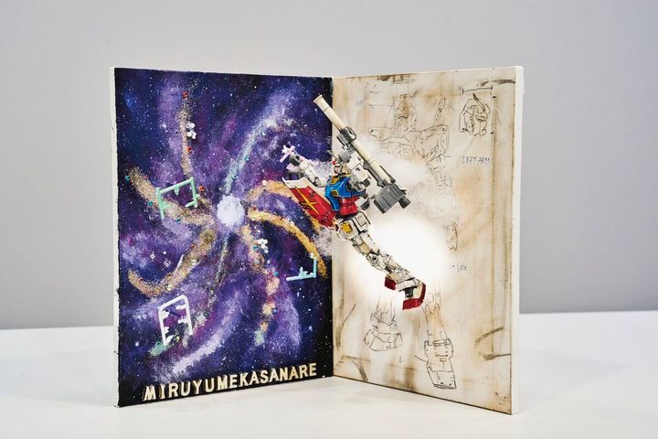 LINKL PLANETの佐藤咲菜がビルドしたガンプラ HG 1/144 RX-78-2 ガンダム