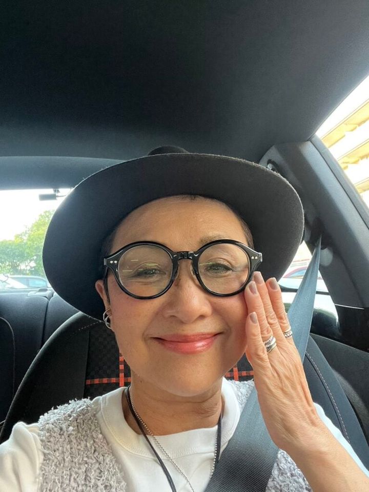 「しまむら」のグレーベストコーデ