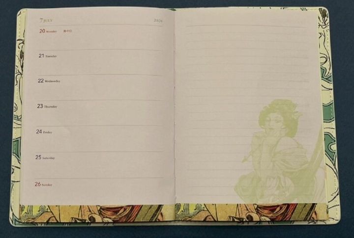 GLOW 12月号 付録 ウィークリー 7月