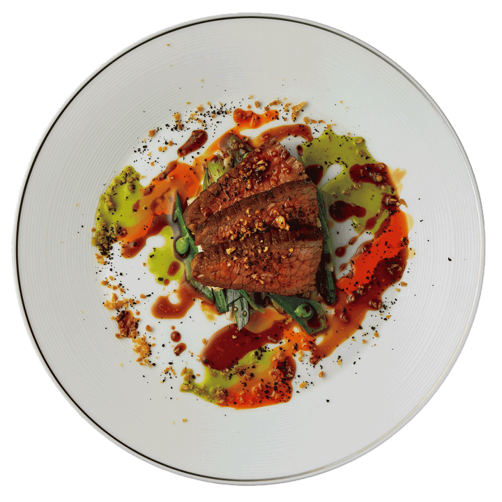 黒毛和牛のステーキ 中華風ソース