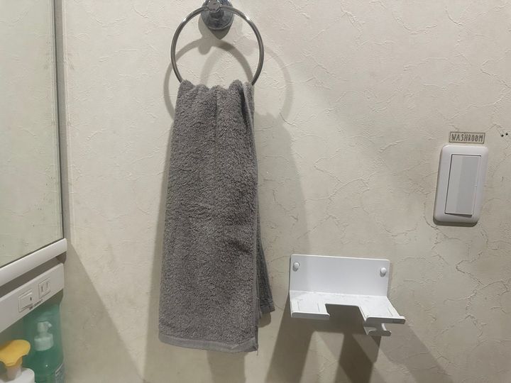 タオルを揃える