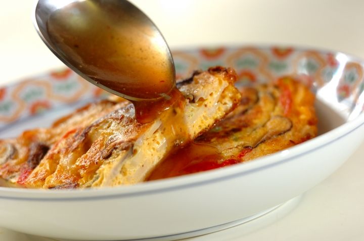 カニ玉の作り方4