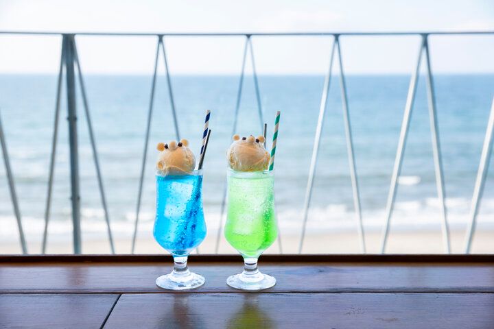七里ヶ浜の海辺のカフェでとろけるオムライスを♪きらめく潮風と波音につつまれてリフレッシュ
