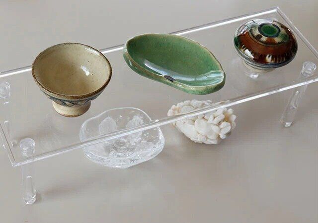 ダイソーのディスプレイスタンド 角型ロング2