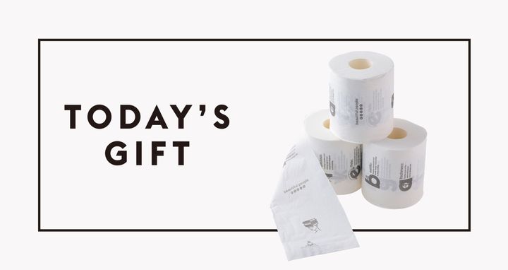 〈beautiful people〉のトイレットペーパー