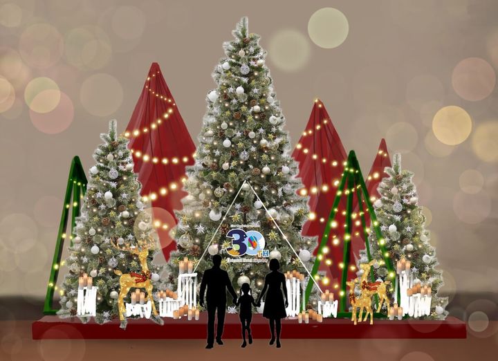 クリスマスフォトスポット