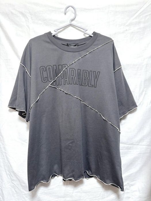 Avail「メロー切替ロゴTシャツ」