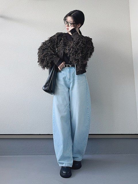 ワイドデニムコーデ5