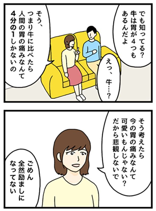 胃がキリキリする1-2 画像提供：のぞみわたるさん