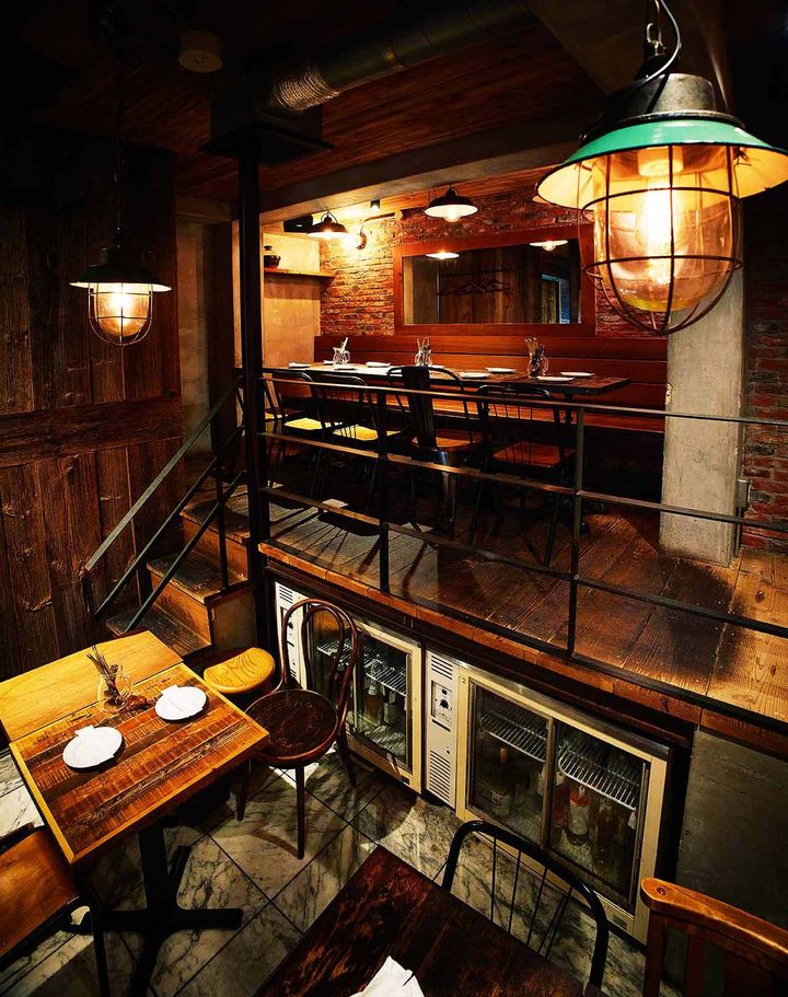 神楽坂『神楽坂 BISTRO NONKI』の内観