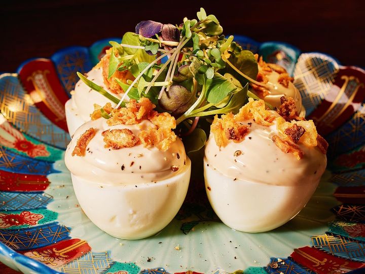 恵比寿『グリル＆ワイン ダンヴィーヴァ』の「ウフ・マヨネーズ」