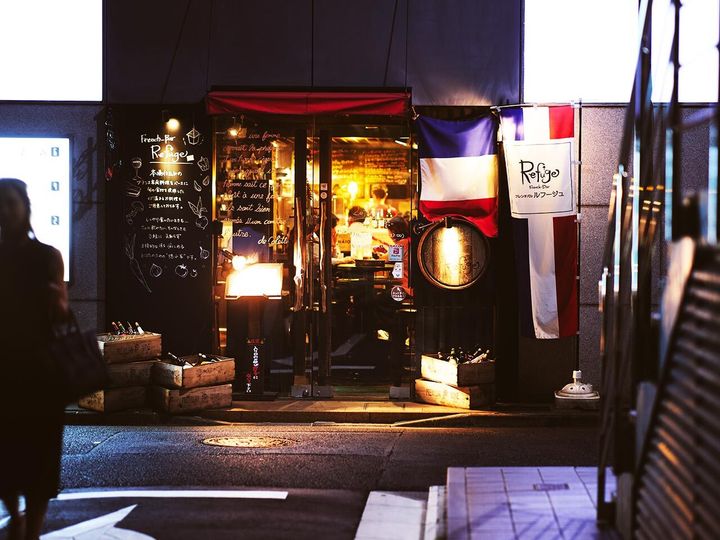 新橋『French-Bar Refuge』の外観