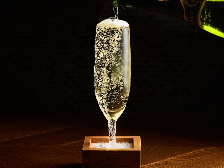 渋谷『ビストロ ミートマン』で提供しているスパークリングワイン