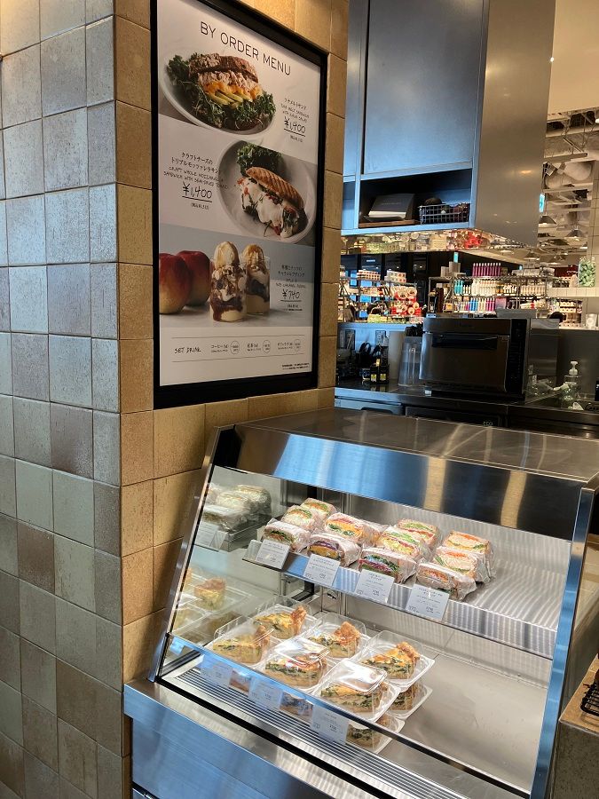 ディーンアンドデルーカのイートイン