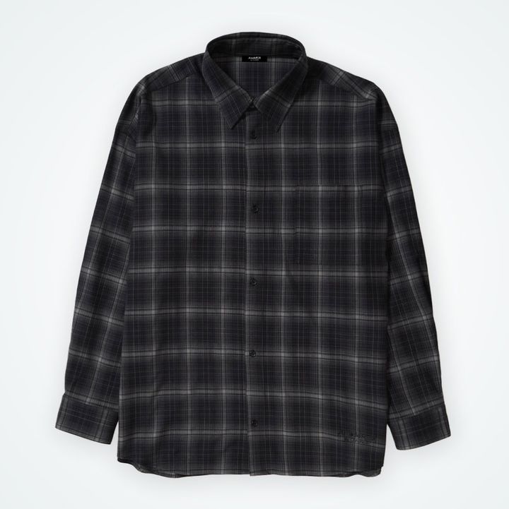 Arcade REX by ChroNoiR（アーケードレックス バイ クロノワール）オンブレチェックシャツ