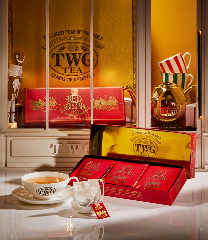 レッドクリスマスティー ティーバッグギフトボックス 4,428円（税込）