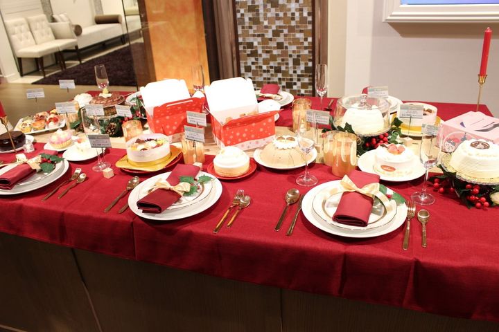 セブン－イレブン・ジャパンのクリスマス新商品発表会で紹介された商品