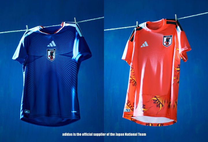 日本代表、2026W杯に向けた新ユニフォームを発表！悲願の初優勝を目指す「水平線」デザイン