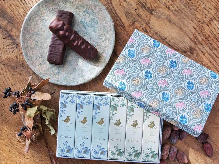 茅場町『teal』の「チョコレートバーセット」