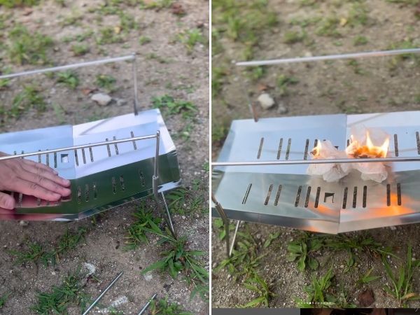 「吊るすだけ」で収納棚に変身！旅行やキャンプの荷物問題を解決するアイテムが神すぎた