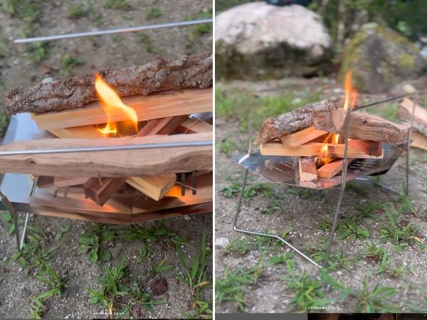 「吊るすだけ」で収納棚に変身！旅行やキャンプの荷物問題を解決するアイテムが神すぎた