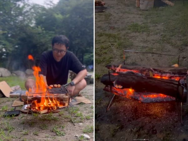 「吊るすだけ」で収納棚に変身！旅行やキャンプの荷物問題を解決するアイテムが神すぎた